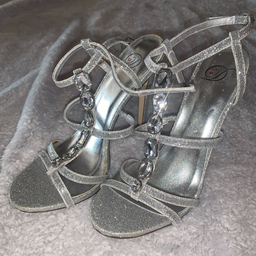 Sparkly heels